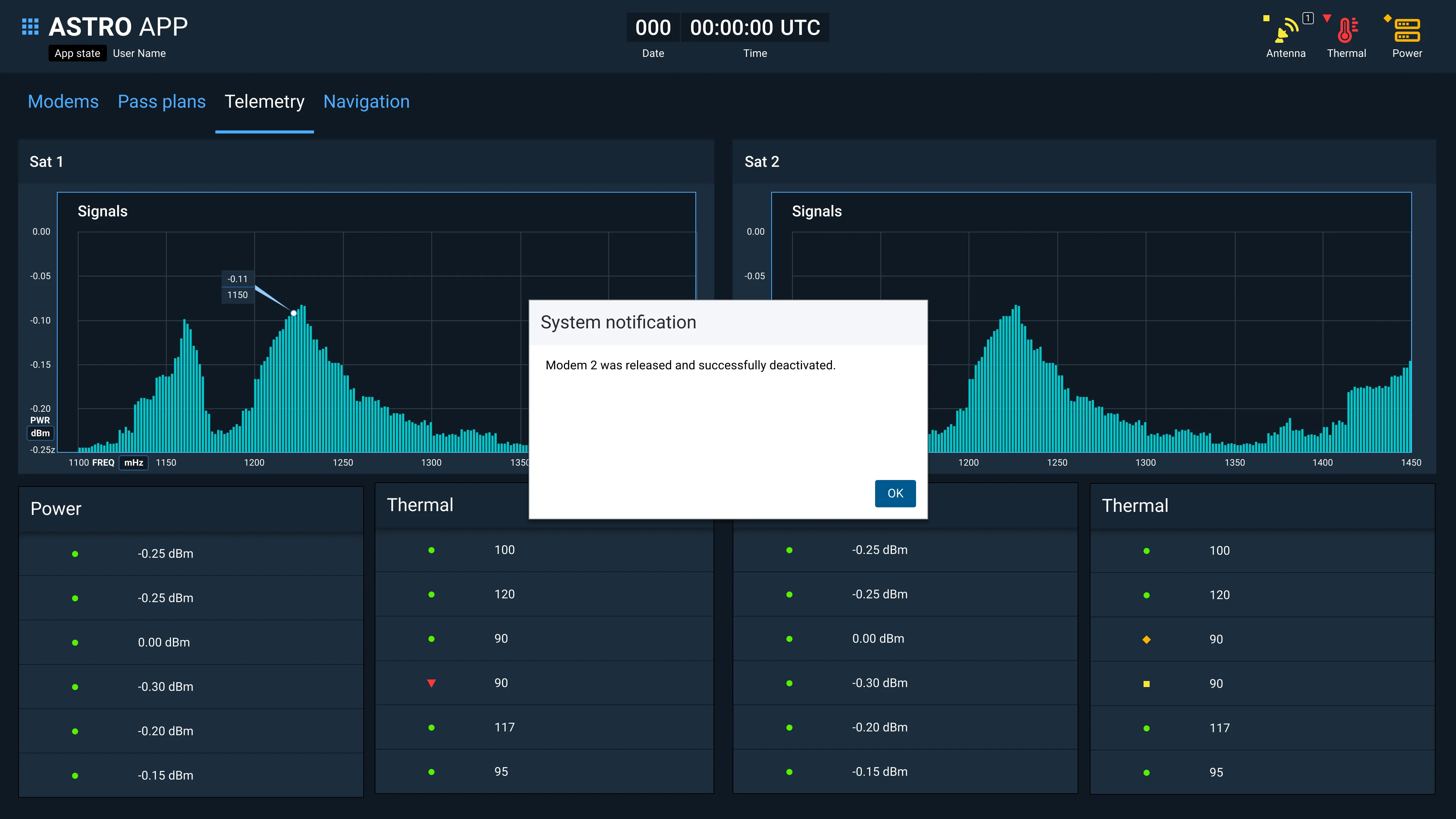 Example of a predominantly dark theme interface with the modal window rendered using the light theme to place greater emphasis on an interaction demanding the user’s attention.